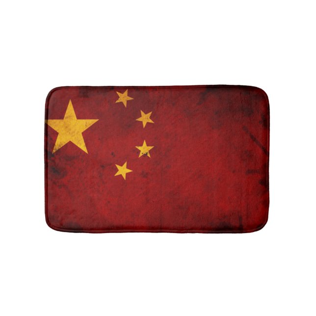 Flag Of China Bath Mat (Front)