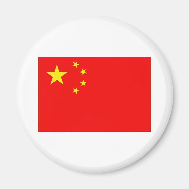 Flag of China Magnet (Front)