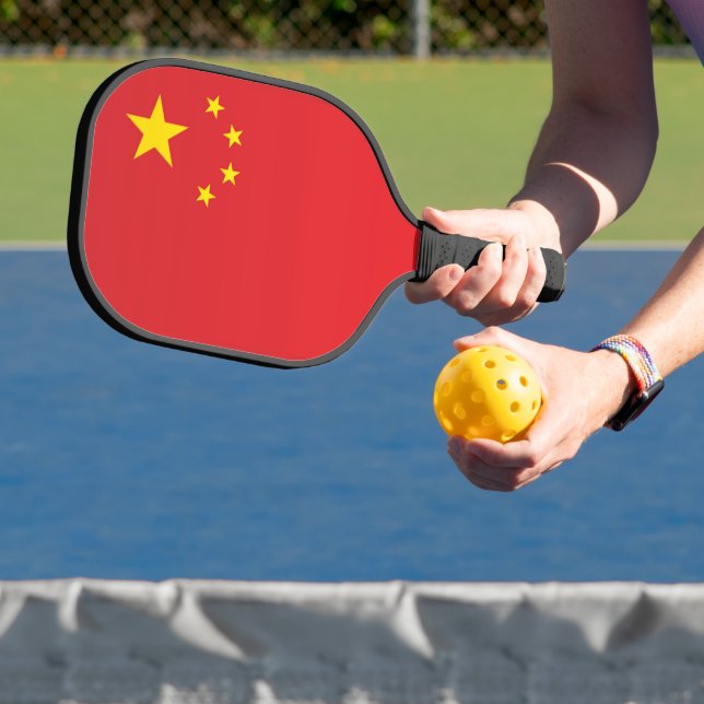 Flag of China Pickleball Paddle (Insitu)