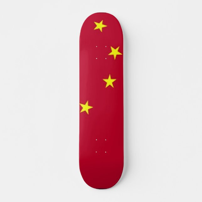 Flag of China Skateboard (Front)