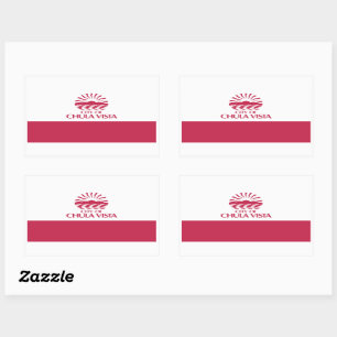Flag of Chula Vista, California Sticker
