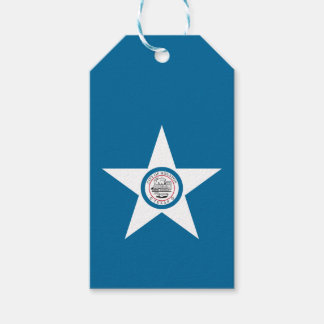 Flag of city of Houston, Texas Gift Tags