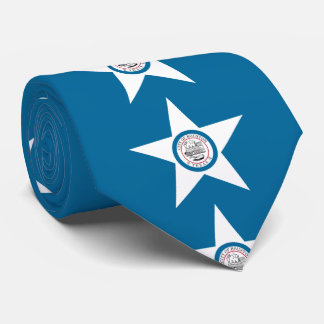 Flag of city of Houston, Texas Neck Tie
