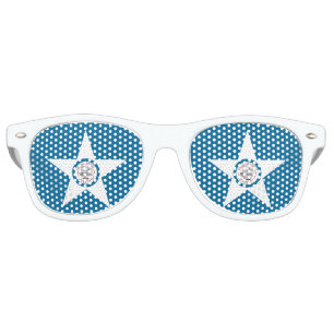 Flag of city of Houston, Texas Retro Sunglasses