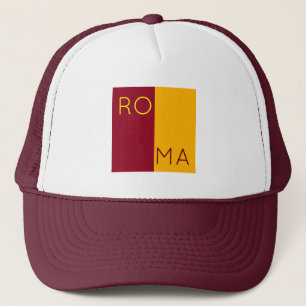 Flag of city of Rome, Italy Trucker Hat