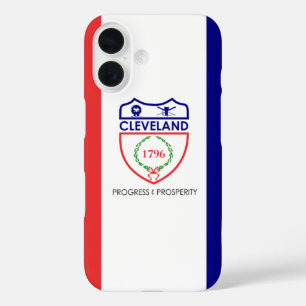 Flag of Cleveland, Ohio iPhone 16 Case
