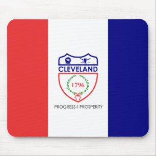 Flag of Cleveland (Ohio) Mouse Pad