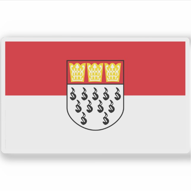 Flag of Cologne (Köln), Germany (Front)