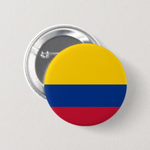 Flag of Colombia 2 Inch Round Button