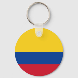 Flag of Colombia - Bandera de Colombia Keychain