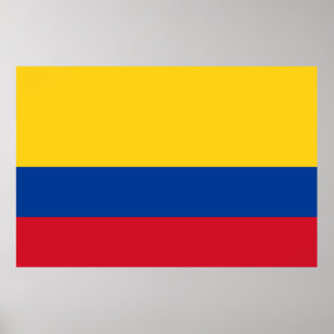 Flag of Colombia Bandera De Colombia Poster