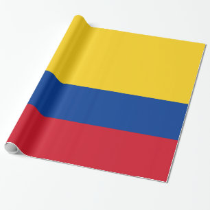 Flag of Colombia Bandera De Colombia Wrapping Paper