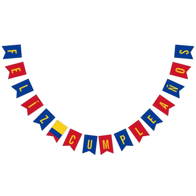 Flag of Colombia Birthday Party Decorations (All)
