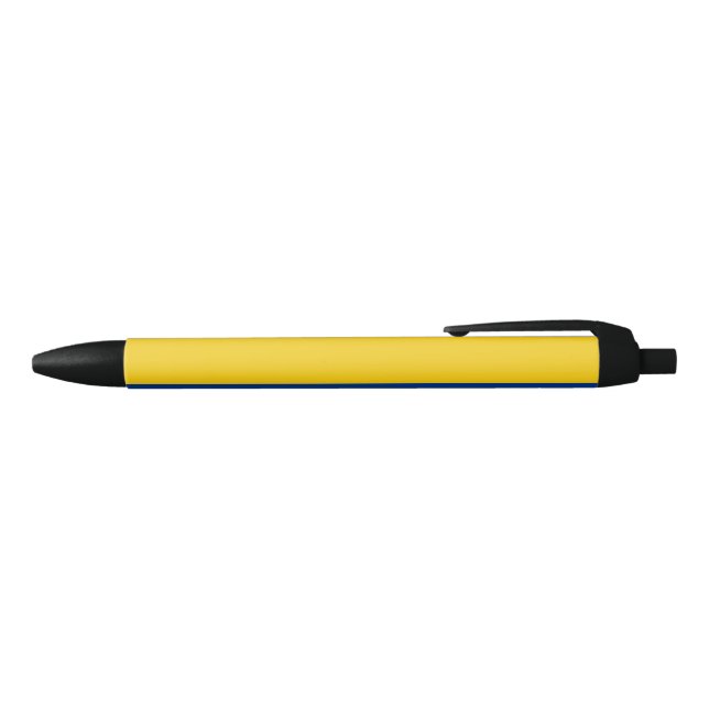 Flag of Colombia Black Ink Pen (Top)