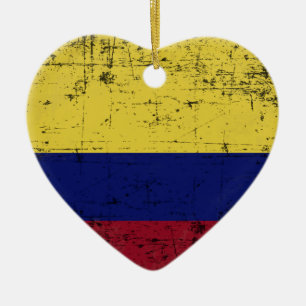 Flag of Colombia Ceramic Ornament