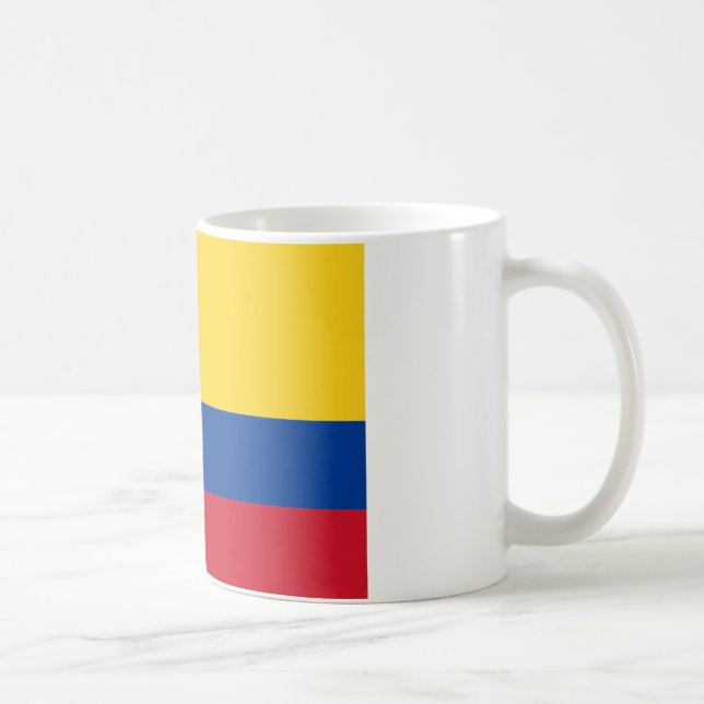 Flag of Colombia Coffee Mug (Right)