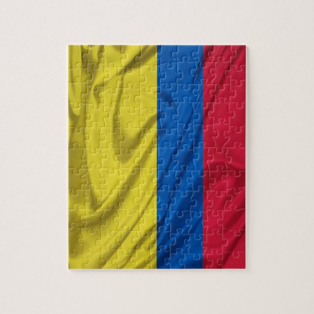 Flag of Colombia Jigsaw Puzzle (Vertical)