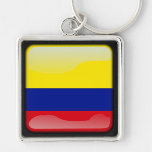 Flag_of_Colombia Keychain