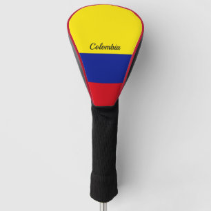 Flag of Colombia, labelled Golf Head Cover