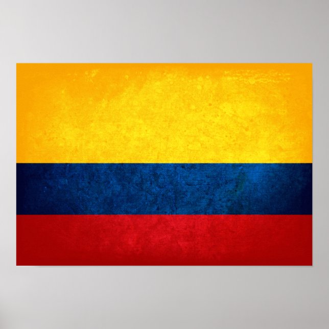 Flag of Colombia Poster (Front)