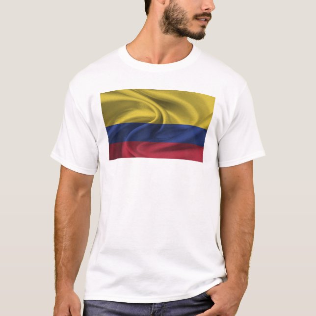 Flag Of Colombia T-Shirt (Front)