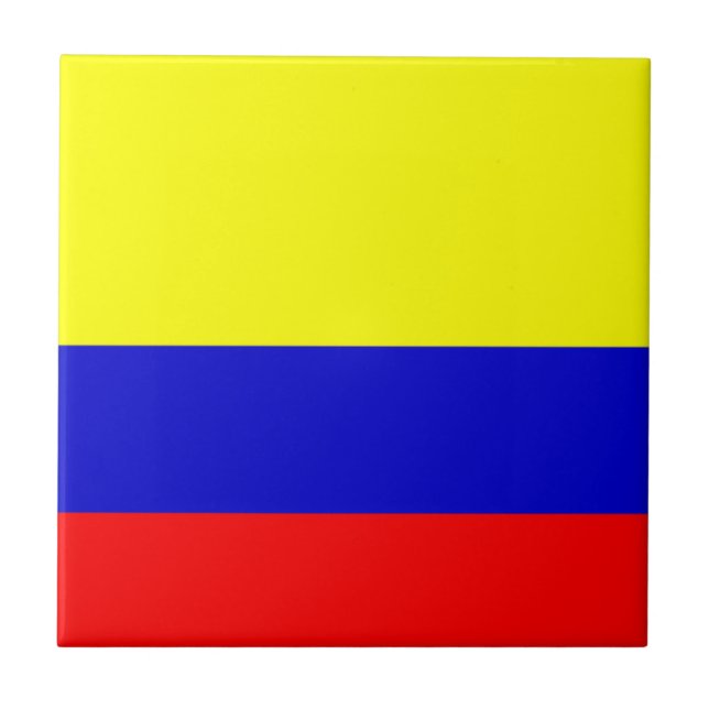 Flag of Colombia Tile (Front)