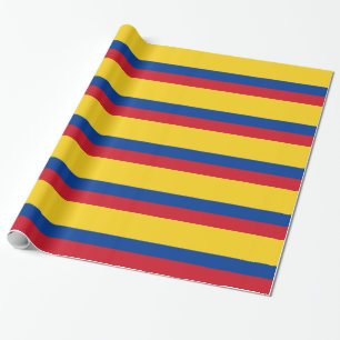 Flag of Colombia Wrapping Paper