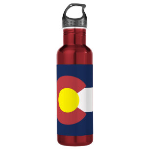 Flag of Colorado 710 Ml Water Bottle
