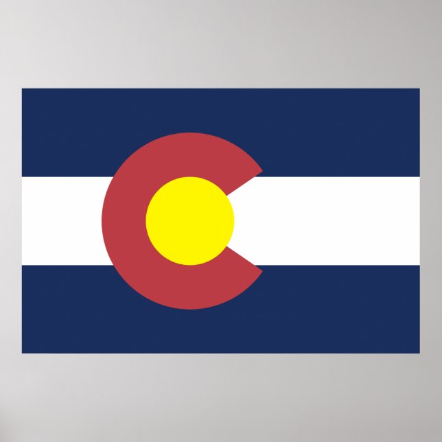 Flag of Colorado Poster (Front)