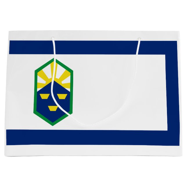 Flag of Colorado Springs, Colorado Large Gift Bag (Front)