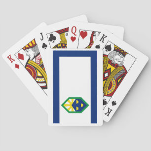 Flag of Colorado Springs, Colorado Playing Cards