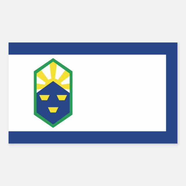 Flag of Colorado Springs, Colorado Sticker (Front)