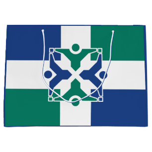 Flag of Columbia, Missouri Large Gift Bag