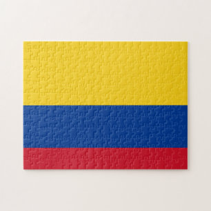 Flag of Columbia, Republic of Colombia Jigsaw Puzzle