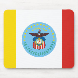 Flag of Columbus, Ohio Mouse Pad