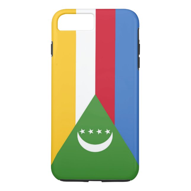 Flag of Comoros Case-Mate iPhone Case (Back)
