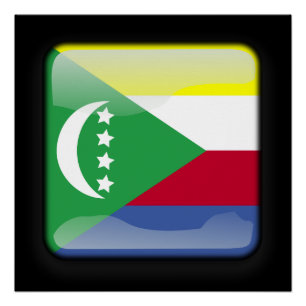 Flag of Comoros Poster