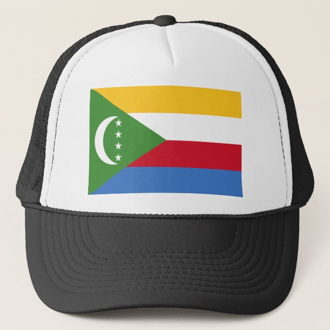 Flag of Comoros Trucker Hat (Front)