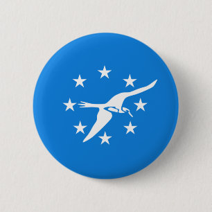 Flag of Corpus Christi, Texas 2 Inch Round Button