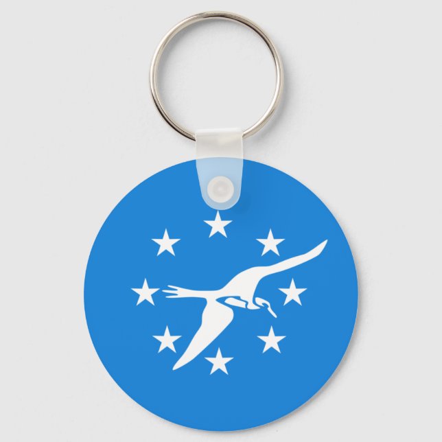 Flag of Corpus Christi, Texas Keychain (Front)