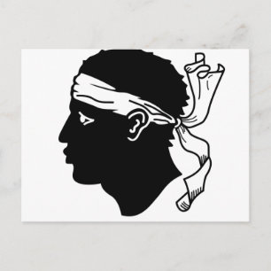 Flag of Corsica Postcard