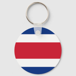 Flag of Costa Rica Keychain