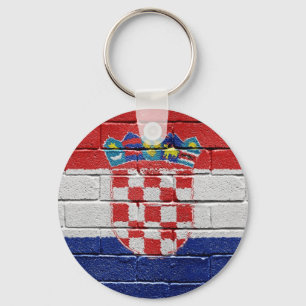 Flag of Croatia Keychain
