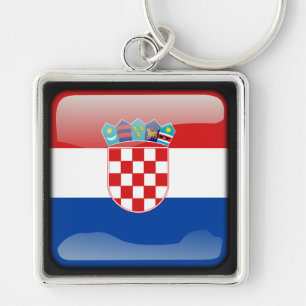 Flag of Croatia Keychain