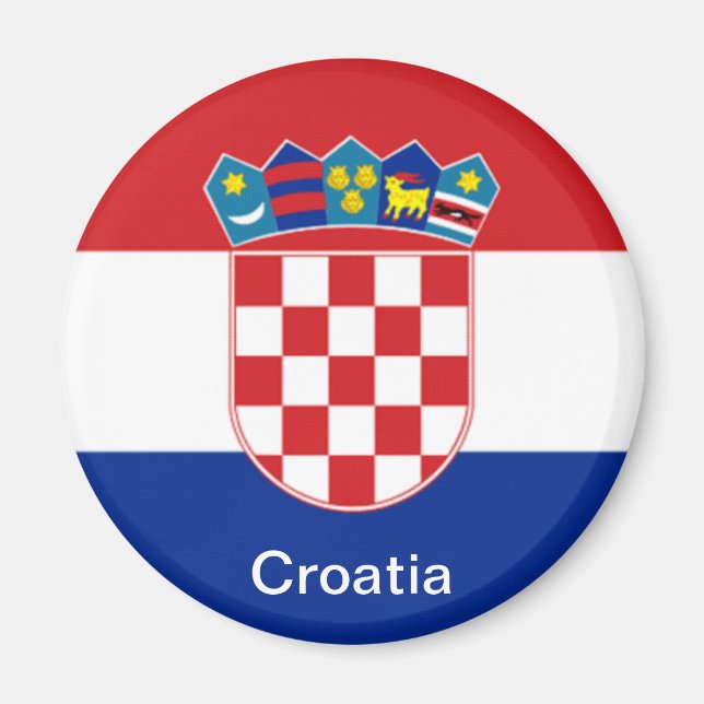 Flag of Croatia Magnet (Front)