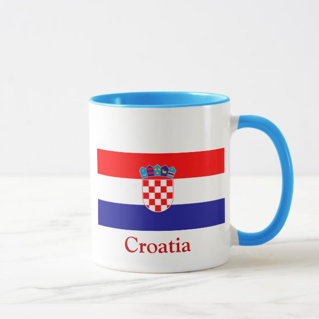 Flag of Croatia Mug (Right)