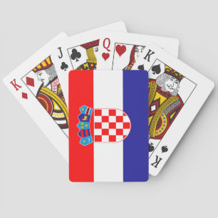Flag of Croatia Playing Cards