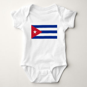 Flag of Cuba Baby Bodysuit