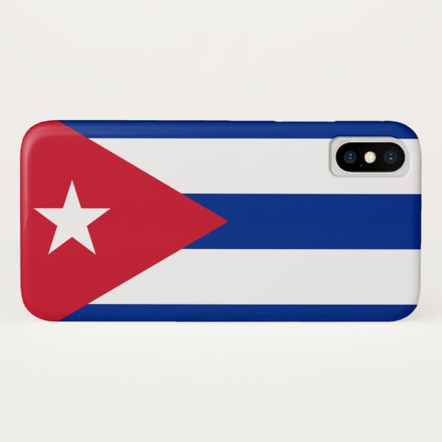 Flag of Cuba Case-Mate iPhone Case (Back (Horizontal))