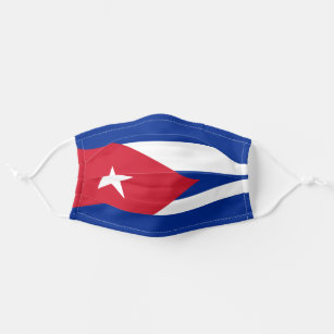 Flag of Cuba Cloth Face Mask
